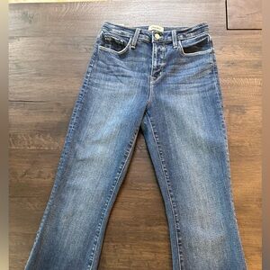 L'AGENCE Flare Jeans in Classic Blue